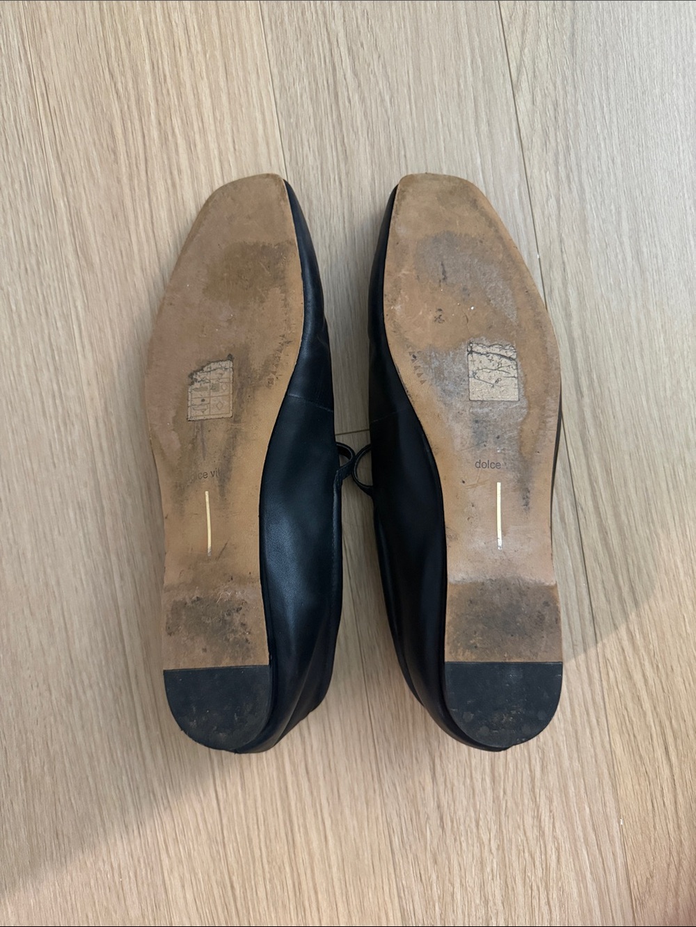Dolce Vita Reyes Leather Ballet Flat - Picture 4 of 6